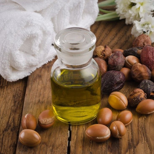 Aceite de argan puro prensado en frío.